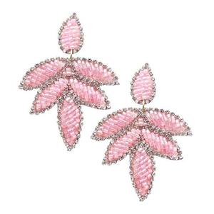 Joyería de moda, pendientes bordados con cuentas de semillas, nuevo diseño de la India, pendientes hechos a mano para mujeres y niñas - Product Image 5