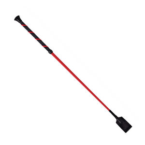 Fouet à cheval multicolore Fouet d'équitation Cheval d'équipement équestre Fouet en cuir pour cheval - Product Image 1