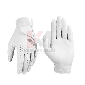 Custom Golf Ball Custom Logo <b>Men</b> Women All Size Left Right <b>Hands</b> Synthetic Leather Pu Golf Gloves - Product Image 1