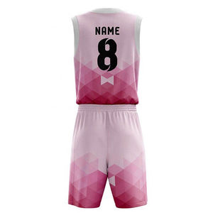 Ensemble d'uniformes de basketball 2026 respirant à séchage rapide, grande taille, logo personnalisé, 100 % polyester, vêtements de sport - Product Image 3