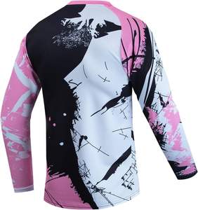 Jersey de Motocross Unisex, Estilo Completo con Mangas Largas, Diseño Sublimado, Transpirable y Cómodo para Hombres y Mujeres, para Verano e Invierno - Product Image 2