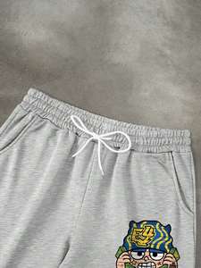 Survêtement à capuche pour homme, streetwear d'hiver personnalisé, avec un tissu polaire vintage uni, respirant, option taille plus - Product Image 3