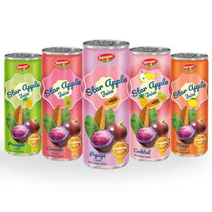 JOJONAVI Star zumo de manzana con cóctel zumo de fruta 250ml puede mostrar gratis Etiqueta Privada Fabricante Mayorista proveedor OEM ODM - Product Image 3