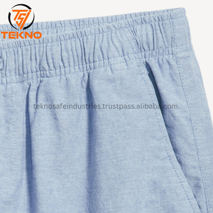 Short de sport en coton 6XL pour hommes et femmes High Street Fitness Gym Workout Motif solide et anti-rides OEM - Product Image 4