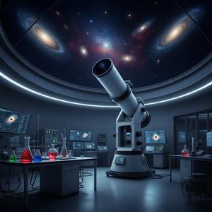 T-shirt da astrofisico nera con tema fisica dei buchi neri e dell'universo - Idea regalo promozionale - Product Image 3