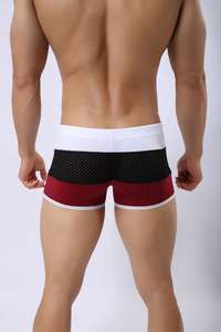 กางเกงขาสั้นชายหาดผู้ชาย ไซส์ใหญ่ ระบายอากาศดี บริการ OEM ODM ผ้าแคนวาสเนื้อแน่น แห้งเร็ว เอวสูง มีเชือกผูก - Product Image 5