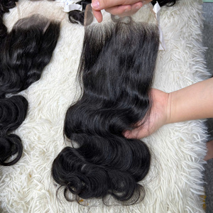 วิกผมแท้ขนาด5*5ลูกไม้สำหรับผู้หญิงผิวดำผมมนุษย์แบบทอจากโรงงานเวียดนาม - Product Image 5