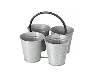 Vente chaude pot galvanisé nouveau design jardinières en métal dans un nouveau style derniers pots de jardin et jardinières dans un nouveau look pot de fleur en métal - Product Image 6