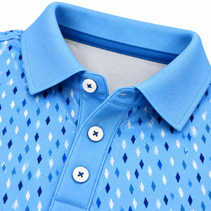 Chemises de golf pour hommes, fabriquées dans les meilleurs matériaux, personnalisables selon votre propre design, nouveau style, vente chaude, prix raisonnable. - Product Image 6