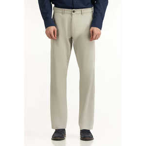 Pantalones Caqui de Algodón 100% para Hombre, Corte Slim Fit, Estilo Oxford, Cierre de Cremallera, Casual Elegante, Nuevos Pantalones de Negocios MN-TRC-WS25-017 - Product Image 4