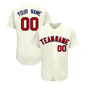 High Quality Custom Logo Fully Sublimated Unisex Baseball Jersey Plain Blank Jersey Name Team Adults Sportswear Baseball Jersey - Product Image 4