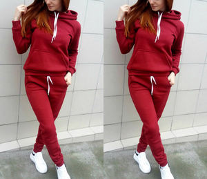 Custom Logo Tracksuits For <b>women</b> Sports Tracksuits Jogging Suit tracksuit polyester zip up <b>jackets</b> plain Hoodie Tracksuit - Product Image 3