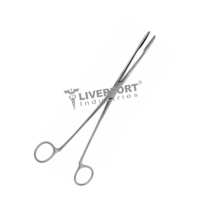 Fórceps de esponja FLETCHER, 9-1/2 "(24,1 cm), instrumentos quirúrgicos ginecológicos curvos - Product Image 3
