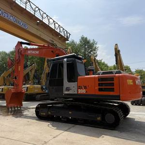 Excavadora Hitachi ZX200 usada de 20 toneladas, excavadora de cadenas japonesa de segunda mano, excavadoras Hitachi ZX200-3G ZX200-5G ZX200 ZX350 - Product Image 5