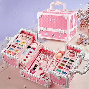 Girl <b>Makeup</b> <b>Box</b> Durable Plastic Storage Case for Cosmetics and Beauty Supplies - Product Image 3