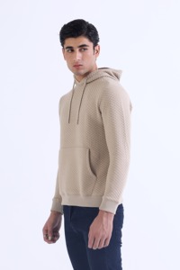 Vente en gros au meilleur prix, vêtements d'hiver actifs, logo personnalisé, sweat à capuche en polaire pour homme à manches longues avec poche - Service OEM de haute qualité - Product Image 3