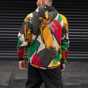 Sudaderas con Capucha Personalizables al por Mayor, OEM, Extra Grandes, Forradas de Felpa, 100% Algodón para Hombre, Transpirables, Térmicas, Cálidas para Invierno, con Impresión Digital - Product Image 6