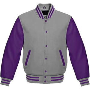 เสื้อแจ็คเก็ตเด็กแบบยูนิเซ็กซ์สำหรับฤดูใบไม้ร่วงและฤดูหนาว  แบบอบอุ่น  ลายเบสบอลพิมพ์ลายตามสั่ง  พร้อมงานปัก  ขายส่งเสื้อแจ็คเก็ตผ้าฝ้ายสำหรับเด็กชายและเด็กหญิง - Product Image 5