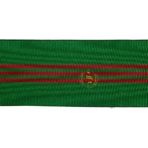 Ruban de médaille cérémonielle moiré en promotion, fabriqué pour les barrettes de récompense, prix abordable - Product Image 3