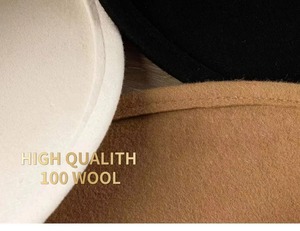 Conjunto de Sombrero Vaquero de Fieltro de Lana, Sombreros Estilo Western para Hombre y Mujer, con Hebilla de Cuero, Ala Ancha, Sombrero Casual para Exteriores, Gorros Cálidos de Invierno - Product Image 5
