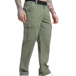 Pantalon léger d'été pour homme, pantalon tactique de pêche, pantalon de randonnée en nylon à séchage rapide, pantalon cargo décontracté en toile - Product Image 1