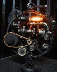 CHEAP PRICE Motorcycle Parts <b>Clock</b> Steel Gear <b>Clock</b> Metal Parts Art <b>Clock</b> Engine Gear <b>Clock</b> Custom Made <b>Clock</b> 2026 All New - Product Image 5