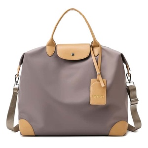 Sac de voyage Noco 20-35L en tissu Oxford imperméable, grande capacité, sangle réglable, unisexe, fermeture éclair noire, sac de sport léger - Product Image 3