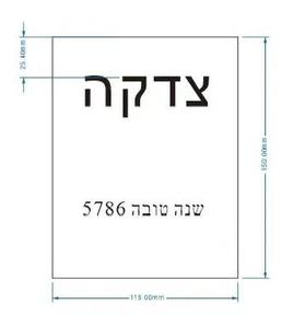 Lucite Rectangle <b>Plastic</b> Traditional Jewish Multi-functional Tzedaka <b>Donation</b> <b>Box</b> with Elegant Design - Product Image 3