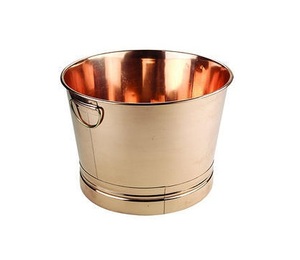 Mostrador de Bar Cubo de hielo de vino glavanizado de metal con aislamiento de pared doble con tapa y pinzas de hielo - Product Image 3