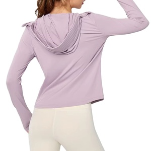 Top 5 Chaqueta con Capucha y Protección Solar UPF 50+ para Mujer, Cortavientos, Ligera, de Manga Larga, con Máscara, Venta al Por Mayor de Fábrica - Product Image 2