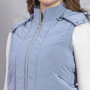 Venta caliente traje de moda Color sólido mujeres chaleco acolchado nuevo Highstreet Look mejor mujeres chaleco acolchado - Product Image 6