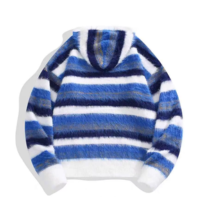 Pulls en mohair à capuche, design unique et élégant, marque privée, 100% mohair, vente en gros, faible MOQ - Product Image 3