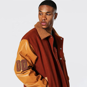 2025 veste universitaire à séchage rapide Anti-UV imperméable pour hommes avec broderie en chenille en gros - Product Image 2