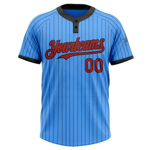 Maillot de baseball pour homme durable, couleur personnalisée, manches courtes, vêtements d'été, maillot de baseball pour homme - Product Image 6