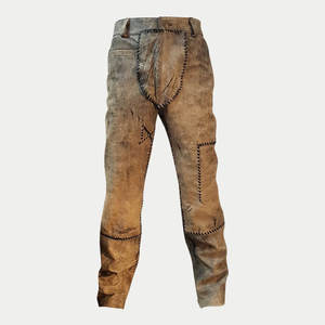 Classy Wear New Fashion Men <b>Leather</b> <b>Pants</b> Solid Colour Trendy Outfit Men <b>Leather</b> <b>Pants</b> - Product Image 1