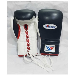 Professional Genuine Cowhide Leather Winning Boxing <b>Gloves</b> <b>Lace</b> Up Winning Kickboxing Sparring <b>Gloves</b> MS-BG-023 - Product Image 1