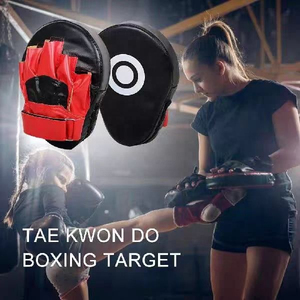 Almohadillas resistentes para patadas de boxeo de Material PU, mitones de enfoque con comodidad transpirable para Muay Thai MMA y práctica de gimnasio de combate Fitness - Product Image 6