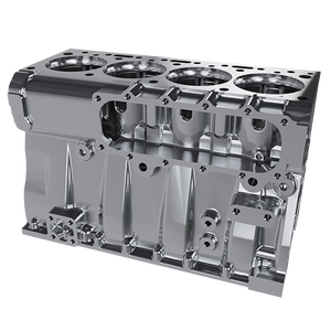 Bloc-cylindres authentique MMZ 245-1002001-04 pour moteurs diesel D-244 / D-245, bloc moteur en fonte, pièce de rechange OEM pour tracteur, 105 kg - Product Image 1