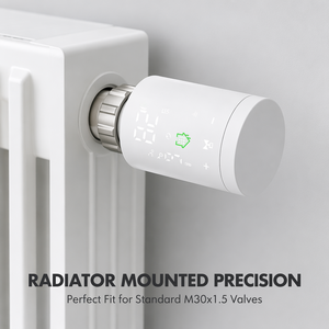 HY368 TRV WiFi Thermostat intelligent pour la maison connectée, <span class=keywords><strong>tête</strong></span> de vanne de radiateur Zigbee, passerelle 6+1 - Product Image 4