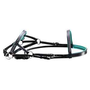 En gros, Licol d'entraînement pour chevaux en nylon avec longe, réglable, robuste et de contrôle, équipement d'entraînement équestre haute résistance - Product Image 3