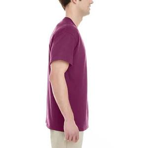 Camiseta Personalizada Extra Grande de Lona Gruesa de 380 g/m², Transpirable, con Estampado y Bordado, de Manga Corta, Estilo Urbano Informal, para Hombre - Product Image 3