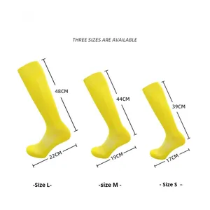 Chaussettes de football personnalisées, respirantes de compression professionnelle avec serviette épaisse pour le football, la course et l'entraînement - Product Image 4
