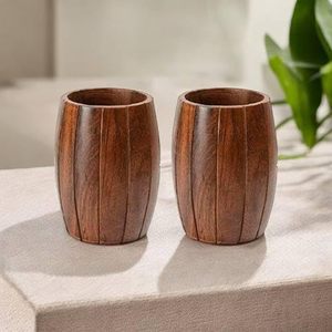 Porte-couverts en bois fonctionnel avec poignées solides pour un transport facile pendant les repas de famille et les fêtes - Product Image 4