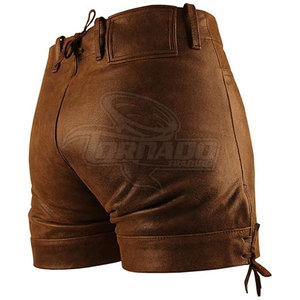 Hot Sale Cotton Made Light Weight <b>Men</b> <b>Leather</b> <b>Shorts</b> Breathable Loose Fit Best Selling <b>Leather</b> <b>Shorts</b> - Product Image 4