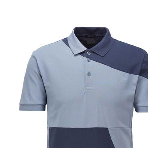 Polo personnalisé pour hommes Maillot à manches courtes en coton pour sport de golf à séchage rapide Chemises multicolores pour hommes Ensemble extérieur uni et décontracté - Product Image 3