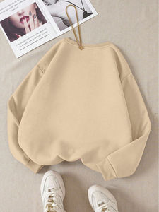 Sudadera de algodón 100% personalizada en blanco para hombre, forro polar cómodo con estampado de logotipo personalizado para invierno - Product Image 2