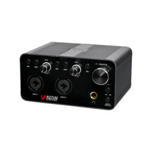 Pour SF2401 Interface Audio USB <span class=keywords><strong>carte</strong></span> <span class=keywords><strong>son</strong></span> 2 canaux voix réglable 20Hz-20kHz réponse en fréquence pour les podcasters d'enregistrement en direct - Product Image 1
