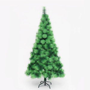Wholesale 7ft Realistic PE Pine Dark Green Artificial Christmas <b>Tree</b> with Metal Stand Indoor Home Festive Decoration Hot Sale - Product Image 3