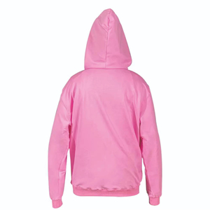 Sweat-shirts en coton de haute qualité 2026, logo brodé personnalisé, style épaules tombantes, sweat-shirt rose pour femmes, fabriqué par Numica sports - Product Image 3