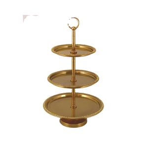 Style Brass <b>Cake</b> <b>Stand</b> Dessert Table Decoration Display <b>Stand</b> <b>Cake</b> Tray Wedding Decoration Ceremony <b>Set</b> Decorative - Product Image 1